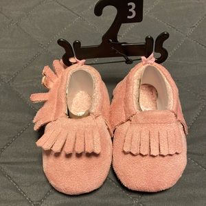 Baby girl moccasins